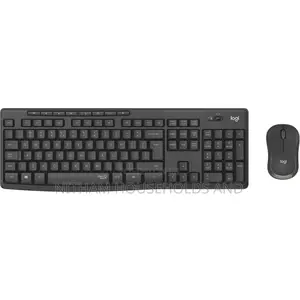 Logitech Wireless Mouse Keyboard Combo With Silenttouch Technology