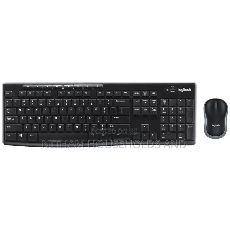 Logitech Mk270 Wireless Keyboard and Mouse Combo