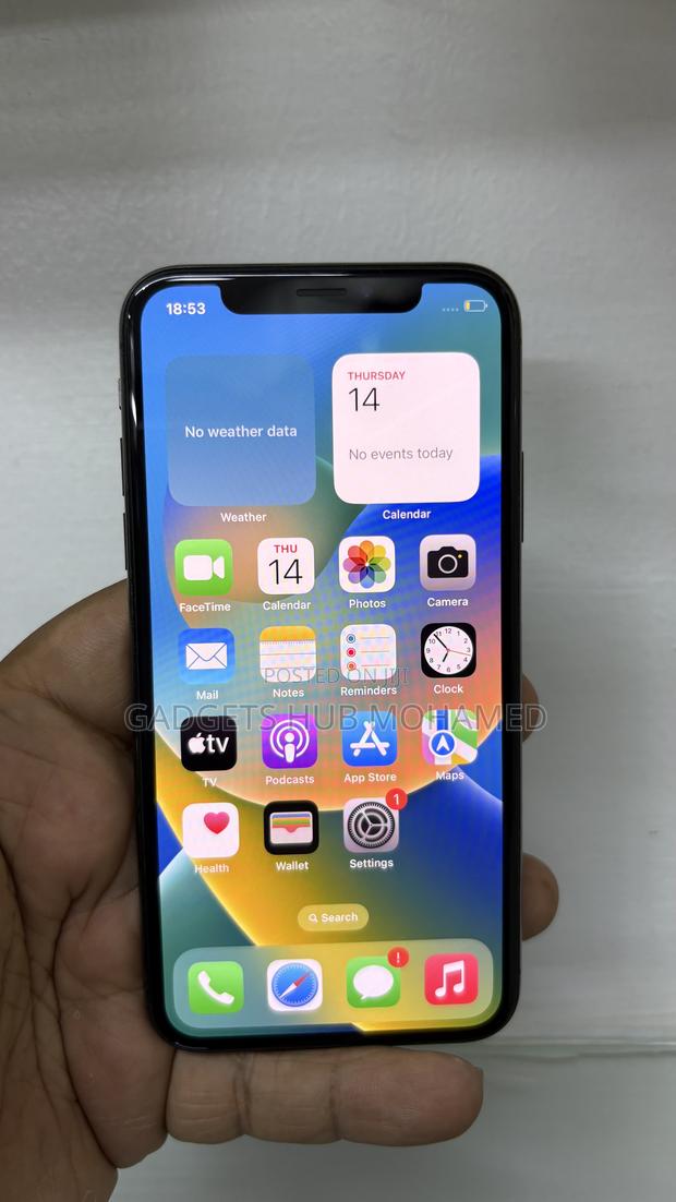 Apple iPhone X 64 GB Black - thumbnail 4