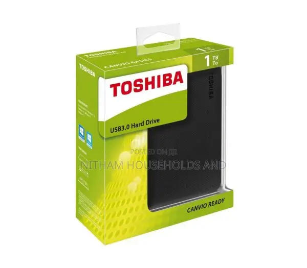 1tb Toshiba Portable External Hard Drive