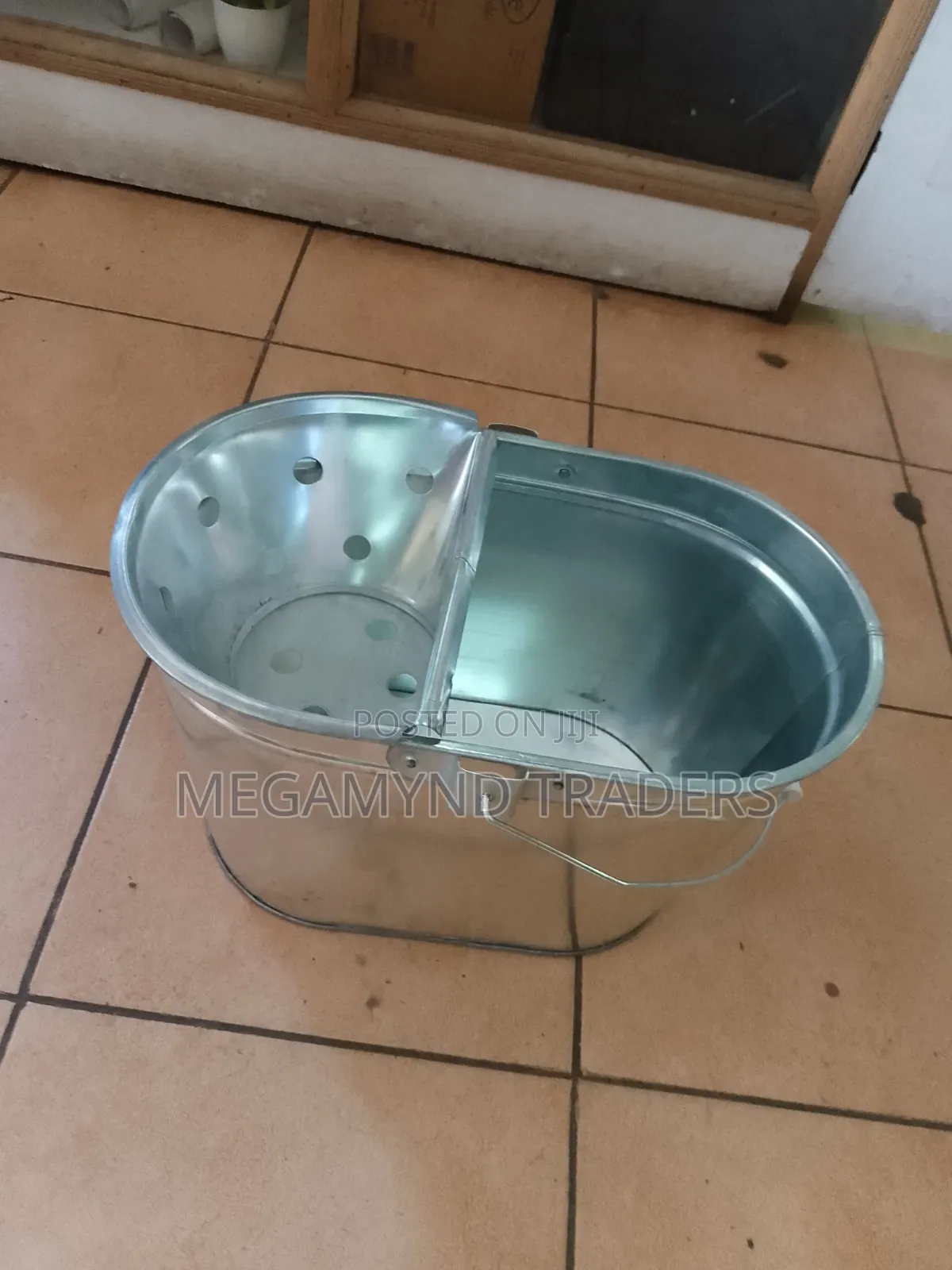 Metallic Mop Bucket / Stainless Steel Mop Bucket