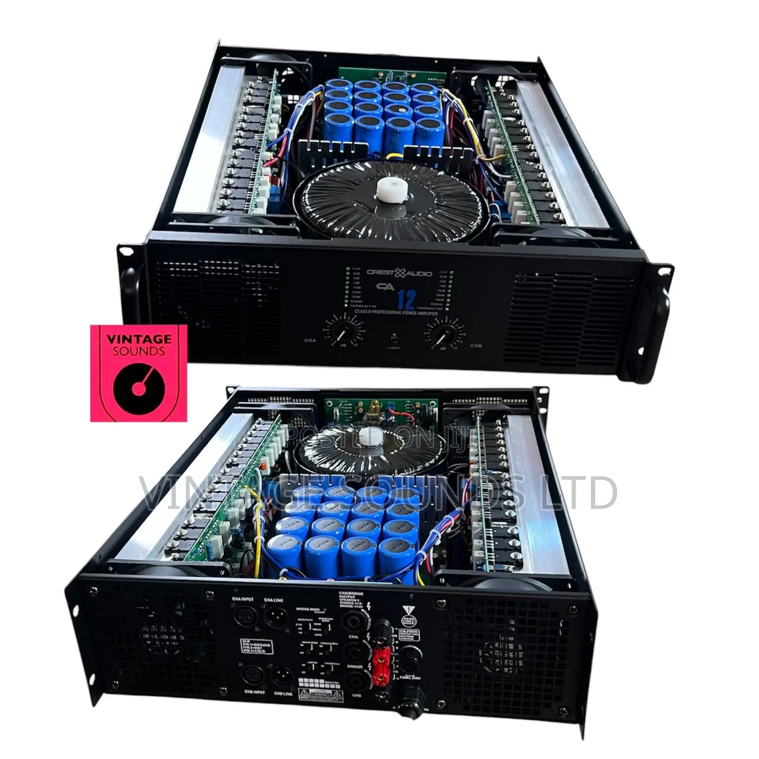 Crest Audio Ca12 Extreme 5600w High-Wattage Touring Amplifier