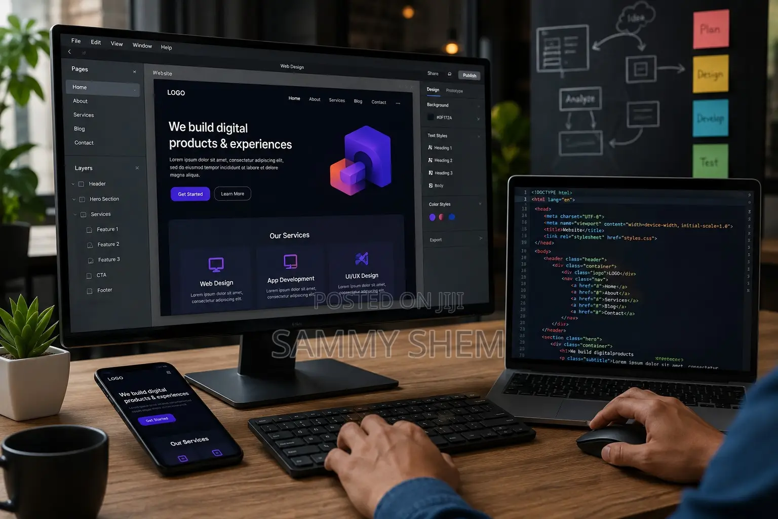 Web and Application Building and Design
