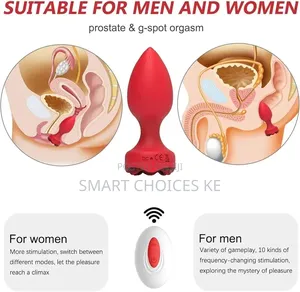 *Rose Toy Anal Vibrator Dildo Butt Plug Vibrator Sex Toys