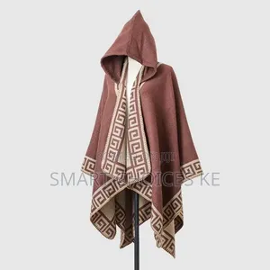 Women's Hooded Wrap Shawl/Poncho