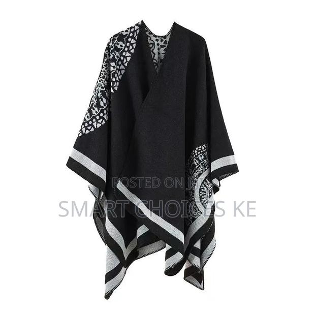 Women's Floral Wrap Shawl/Poncho