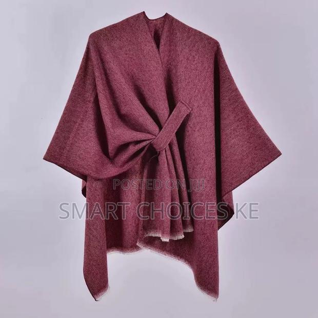 Wrap Me Up_belted Shawl/Poncho - thumbnail 4