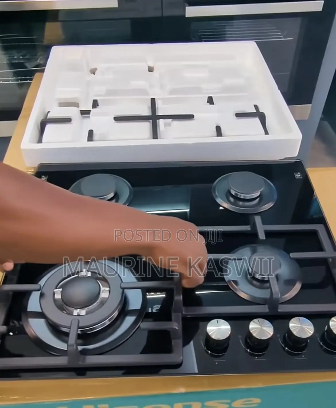 Hisense Inbuilt Hob 60 Cm Hhu60gagb