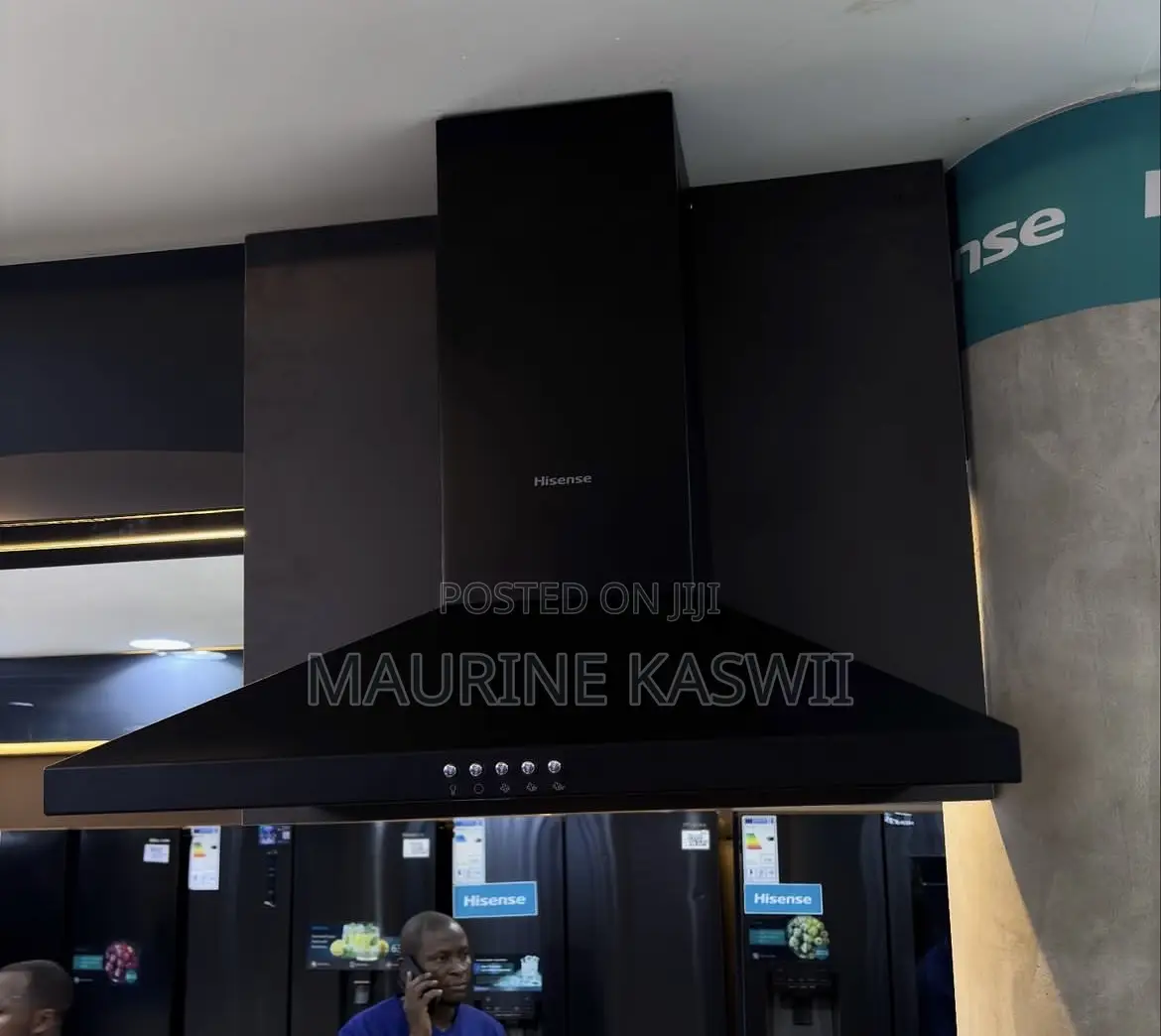 Hisense Hah602bg01 60cm Vertical Hood – Black Glass