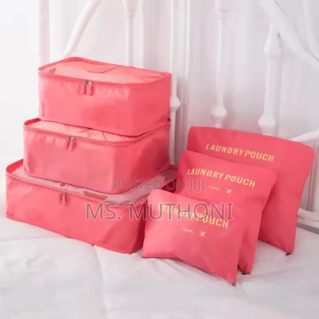 6 PCS Yuanmei Travel Pouch Organizers for Suitcases
