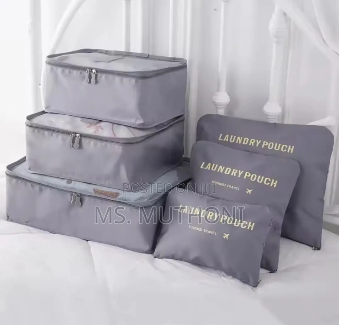 6 PCS Yuanmei Travel Pouch Organizers for Suitcases