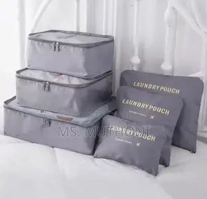 6 PCS Yuanmei Travel Pouch Organizers for Suitcases