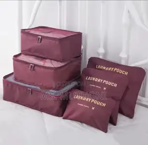 6 PCS Yuanmei Travel Pouch Organizers for Suitcases