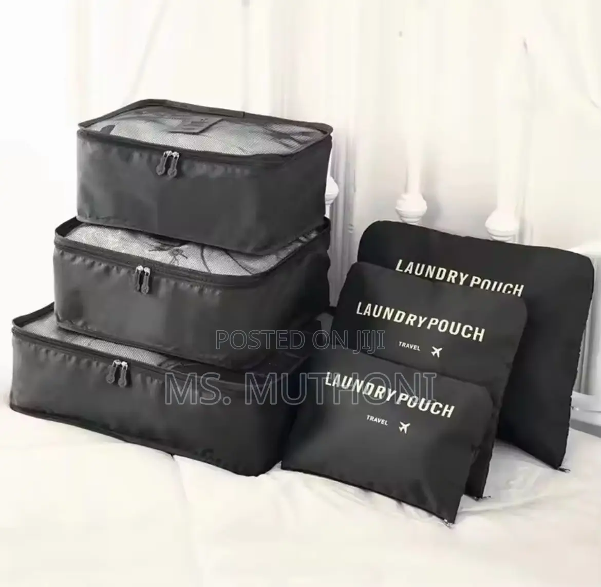 6 PCS Yuanmei Travel Pouch Organizers for Suitcases
