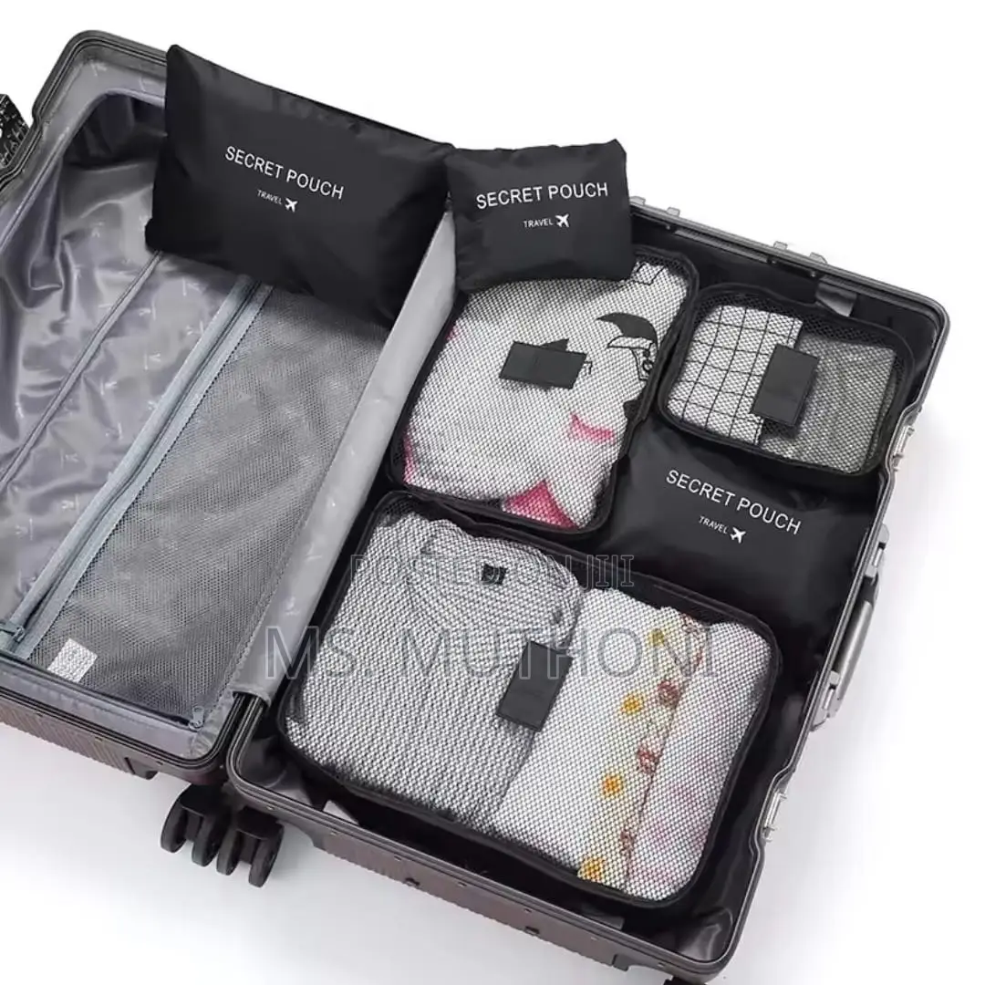6 PCS Yuanmei Travel Pouch Organizers for Suitcases