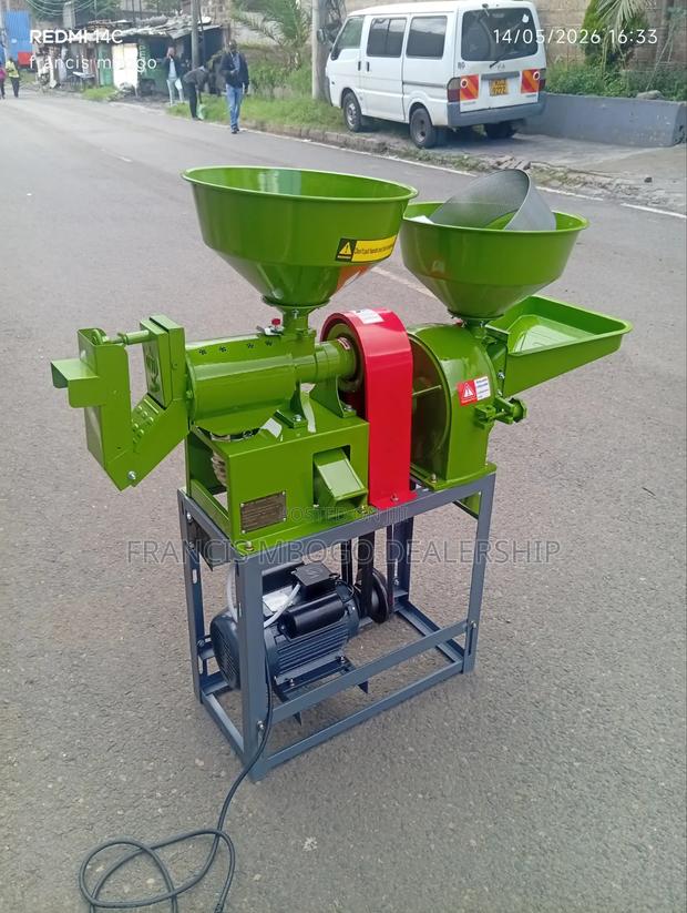 Combined Maize /Rice Mill Machine