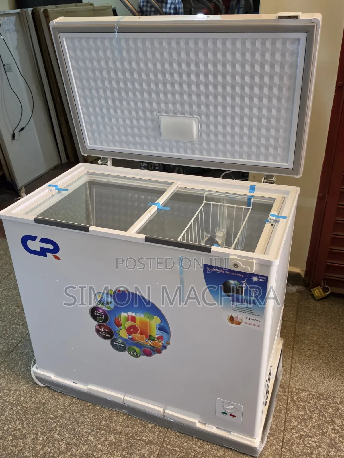 208l Dc Solar Freezer Big Capacity
