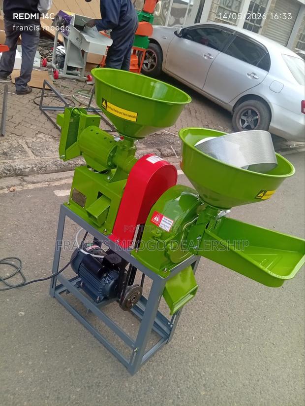 Heavy Duty Rice/ Maize Miller - main view
