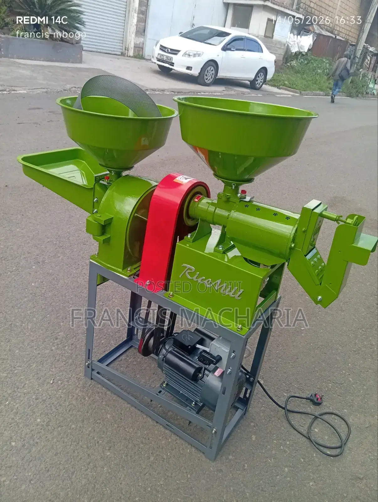 Electric Rice/ Maize Miller