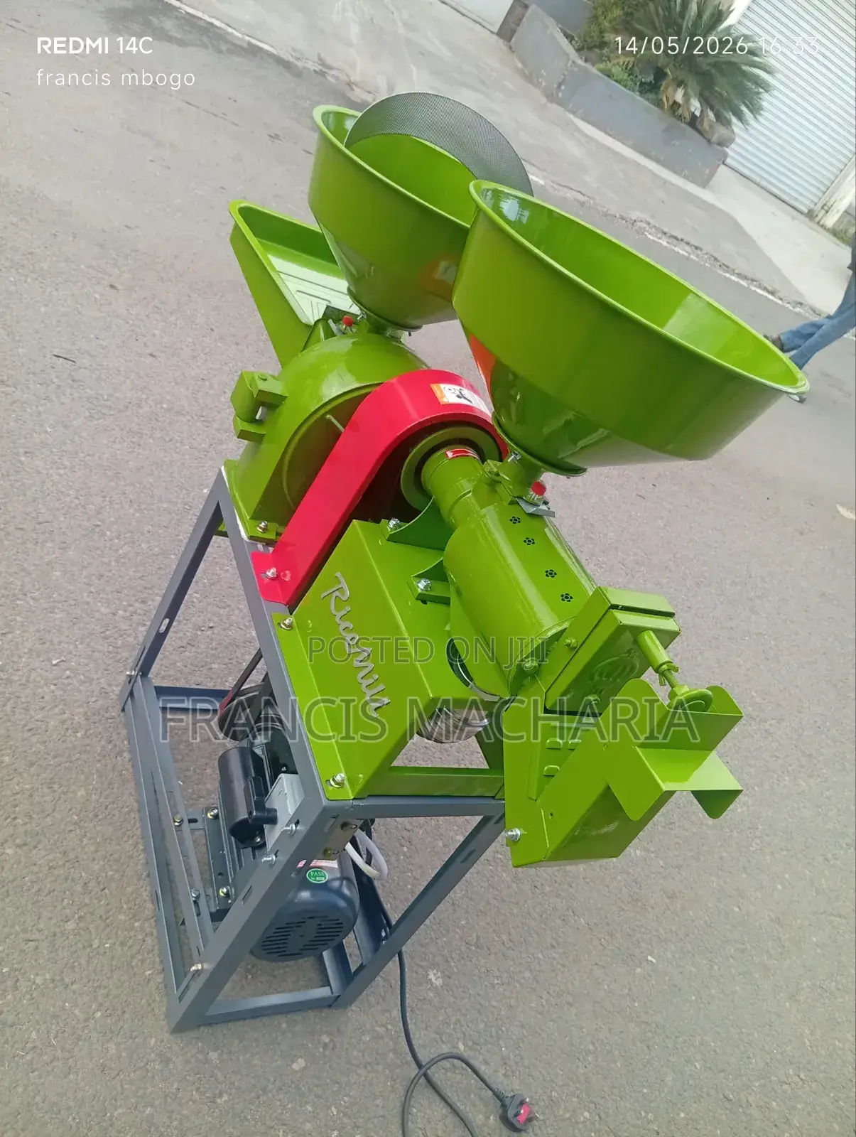 Electric Rice/ Maize Miller