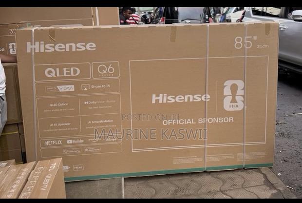 Hisense 85” Qled Smart Frameless Tv -85 Q6 - thumbnail 2