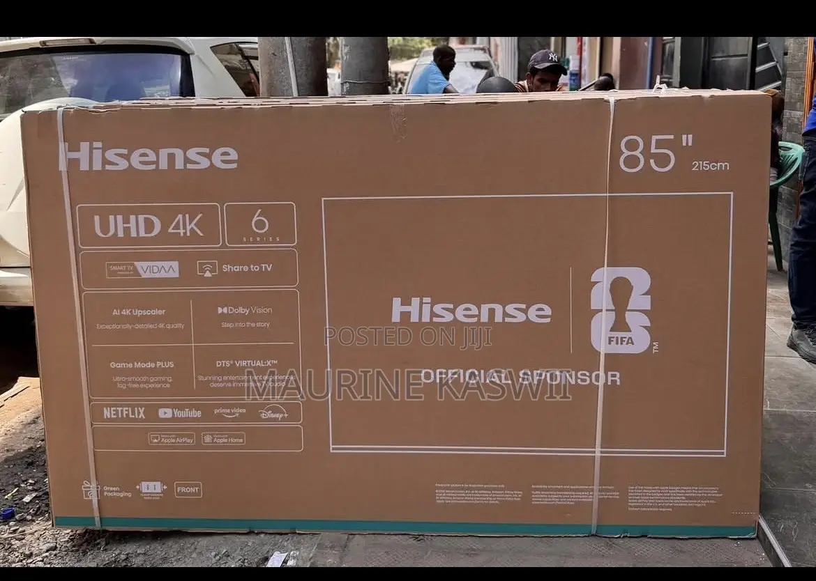 Hisense 85” Smart Frameless Tv -85a6