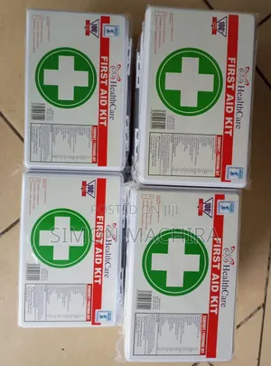 White First Aid Box