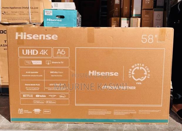 Hisense 58” Smart Tv Frameless-58a6k - main view