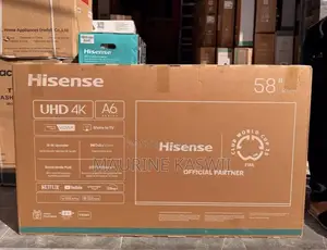 Hisense 58” Smart Tv Frameless-58a6k