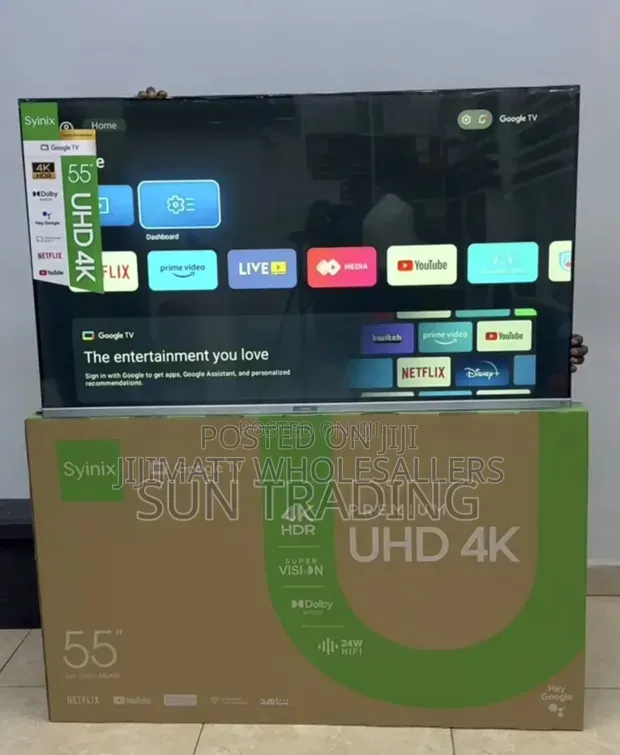 Syinix 55 Inches Google Tv