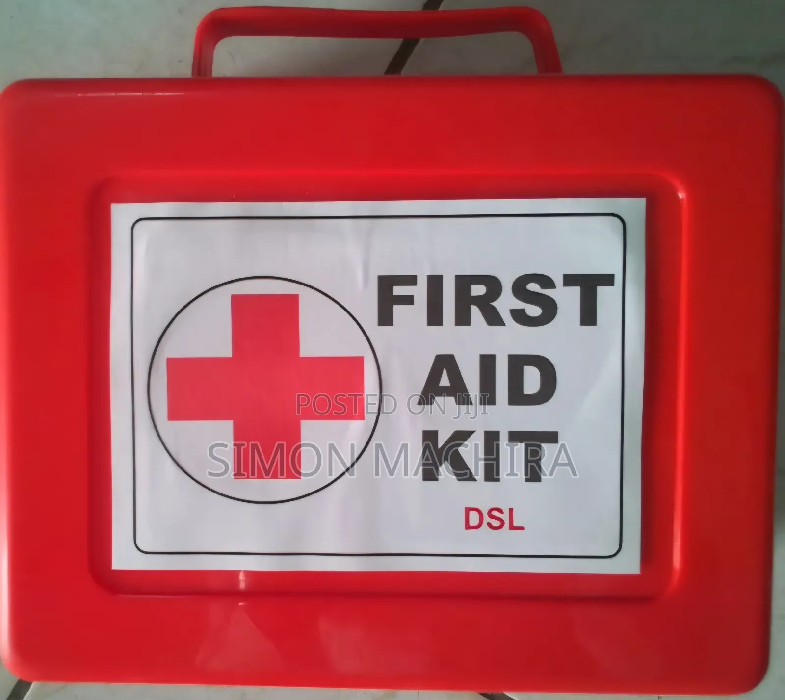 Large Size Red First Aid Box