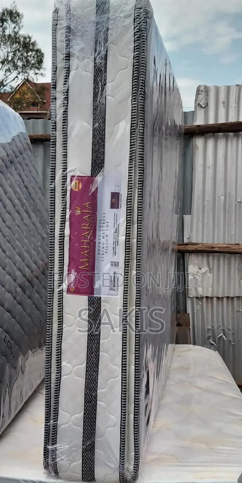 Modern! 5 X 6 X 10 Maharaja Pocket Spring Mattresses(7yr Warranty)
