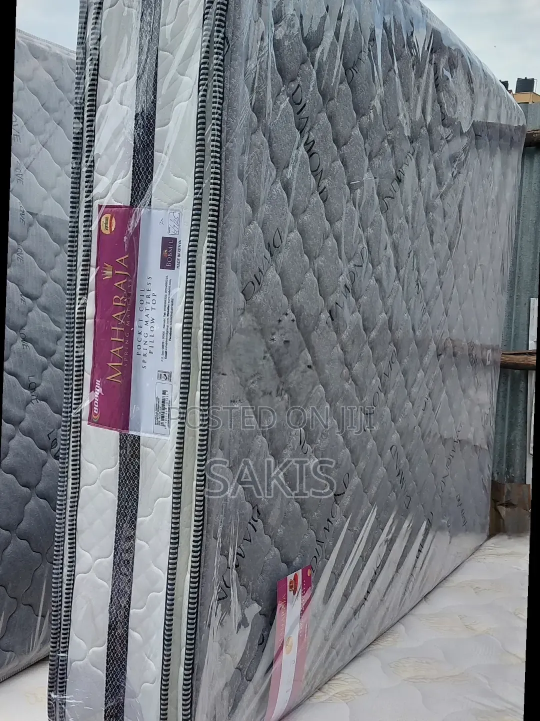 Eish! Pocket Spring 5 X 6 X 10 Bobmi Maharajah 7yr Warranty Mattresses