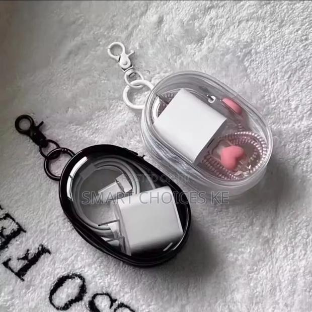 Portable Mini Clear Zipper Storage Bag - thumbnail 2