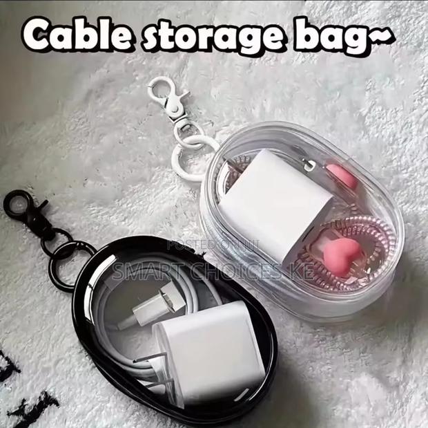 Portable Mini Clear Zipper Storage Bag - thumbnail 4