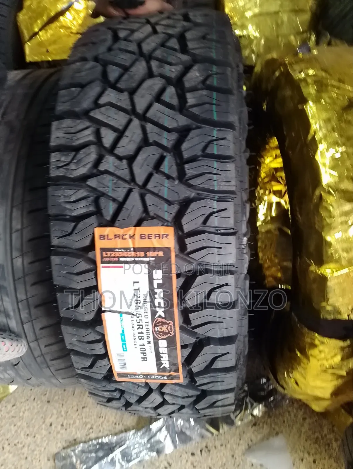 285/65r18 Rugged Terrain Blackbear Tyres