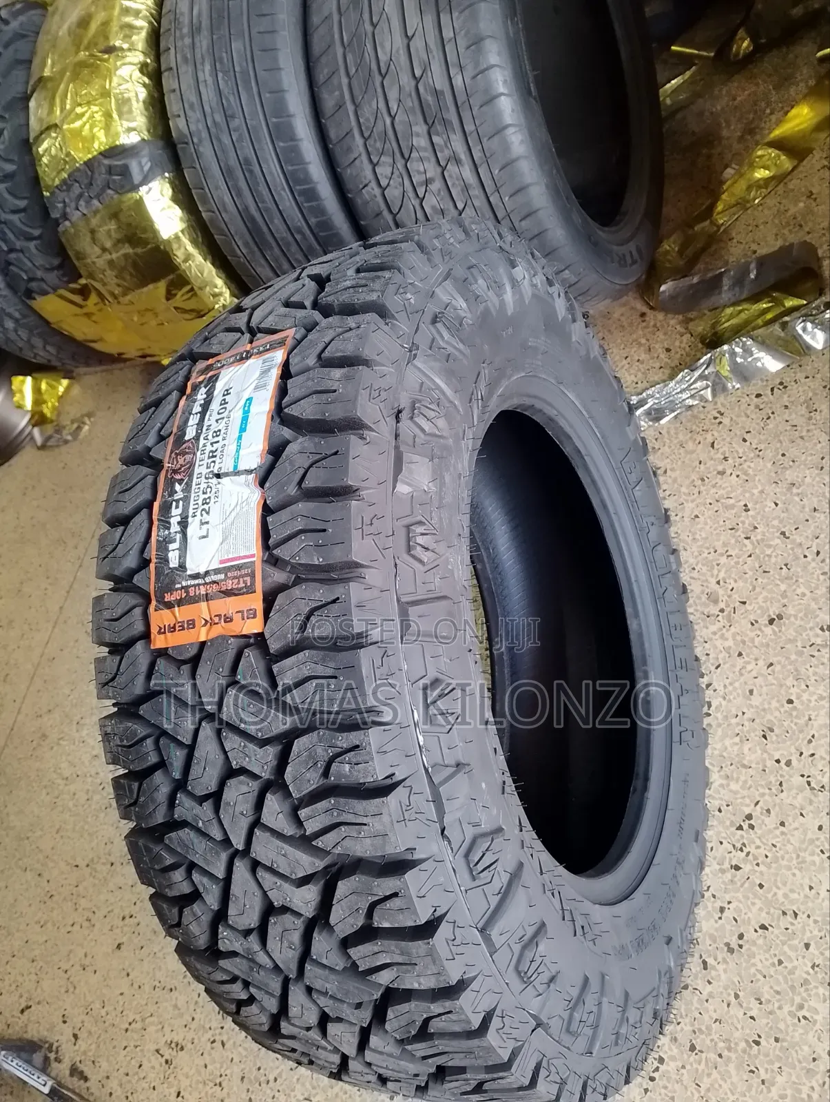 285/65r18 Rugged Terrain Blackbear Tyres