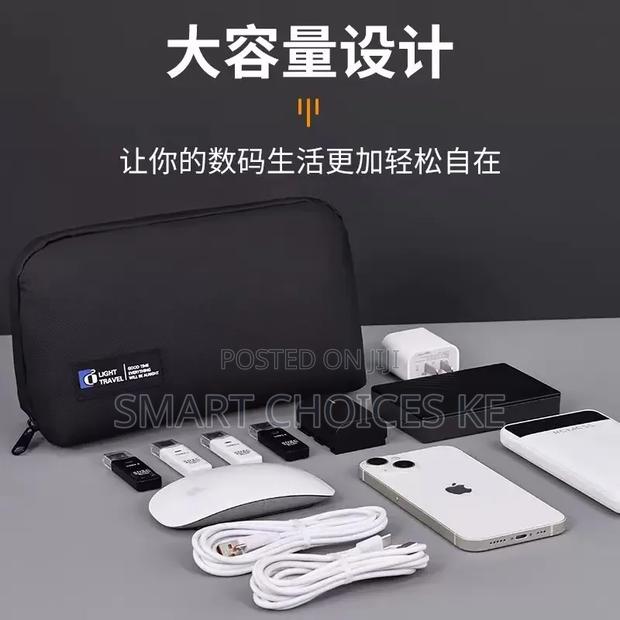 Trendy Multi-Functional Data Cable Storage Bag With Large Capacity - thumbnail 6