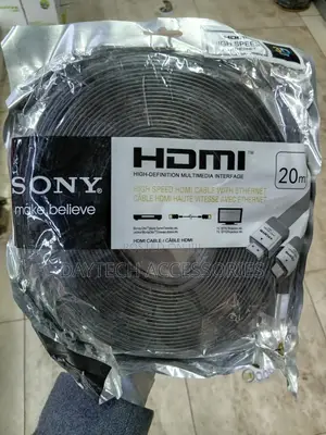 20m Flat High Speed Hdmi Male to Male 1.4 Cable