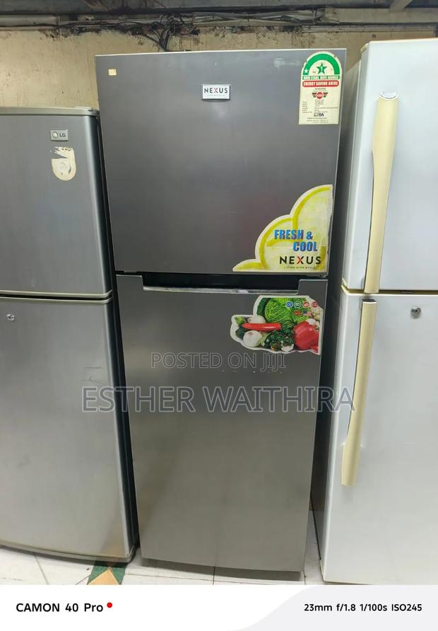 Nexus Pure Silver Fridge in Good Condition