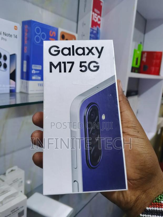 New Samsung Galaxy M17 5G 128 GB Black - thumbnail 3