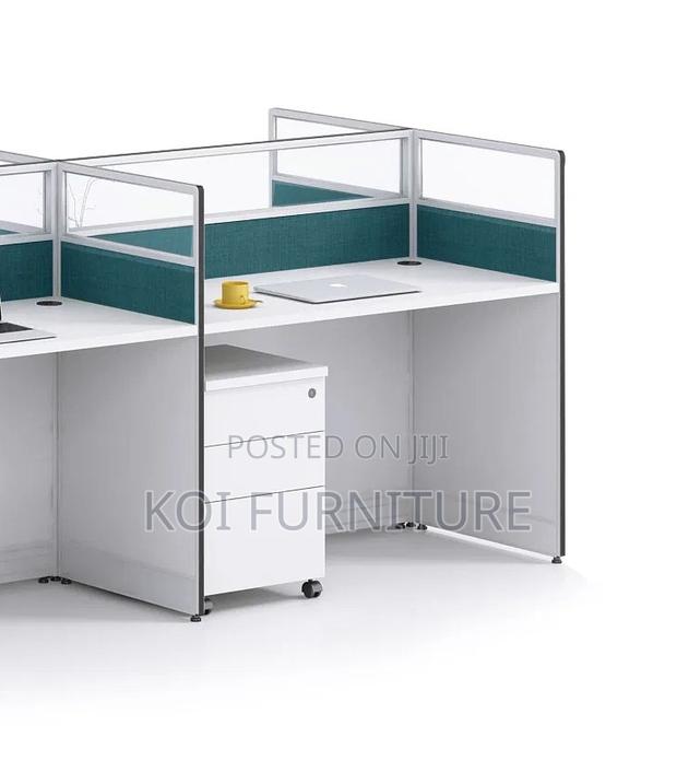 Office Workstation; Modular One User MDF Office Workstations - thumbnail 2