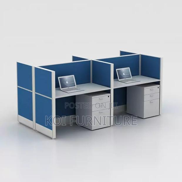 Office Workstation; Modular One User MDF Office Workstations - thumbnail 3