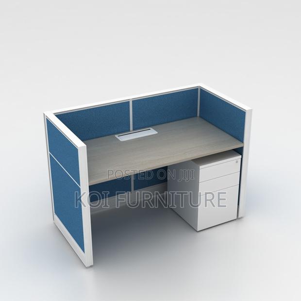Office Workstation; Modular One User MDF Office Workstations - thumbnail 5