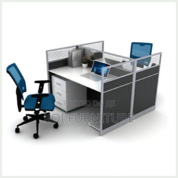 Office Workstation; Modular One User MDF Office Workstations - thumbnail 9