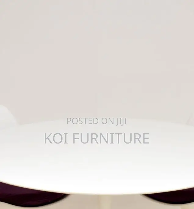 Coffee Table; Round Tulip Dining Marble Coffee Table