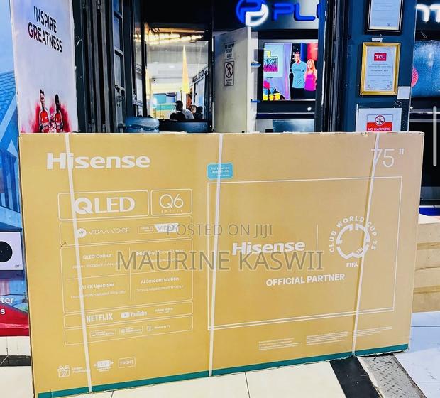 Hisense 75′′ 75q6q Qled Tv