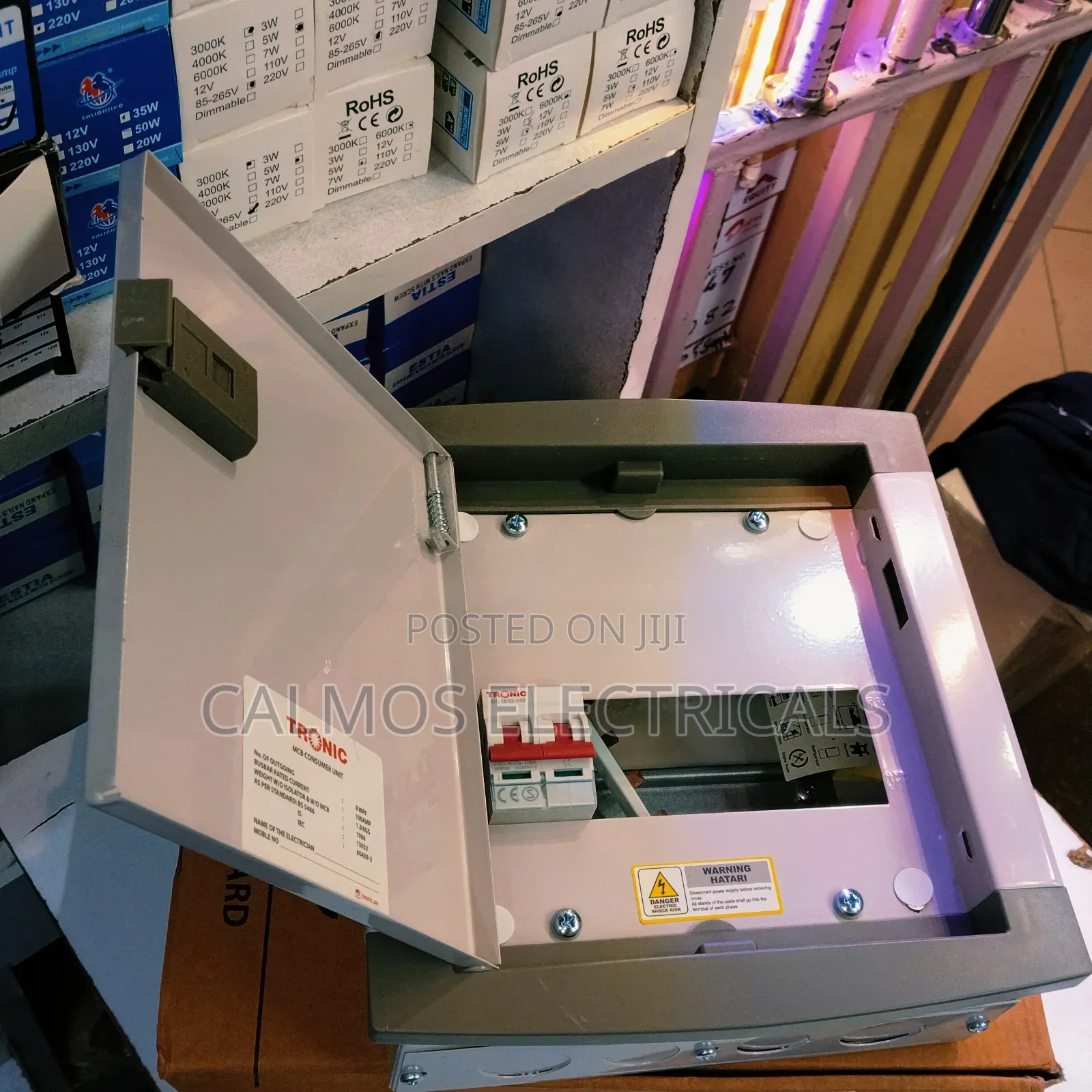 6ways Consumer Unit, Consumer Unit