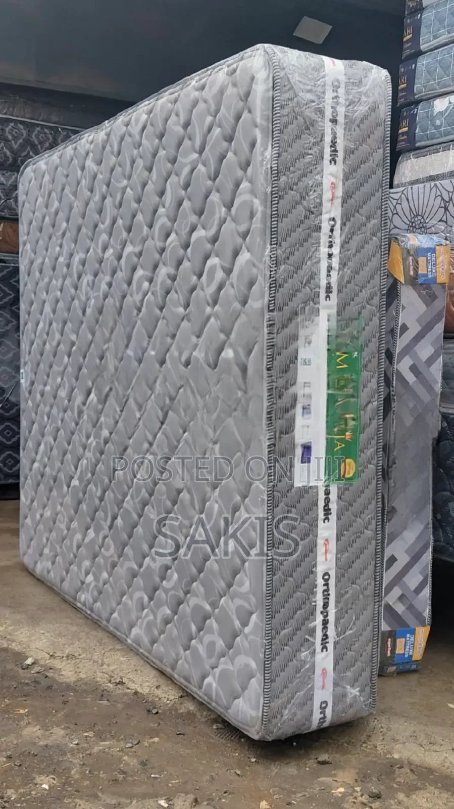 Bombe! 6 by 6, 10inch Orthopedic Maharajah Spring Mattresses
