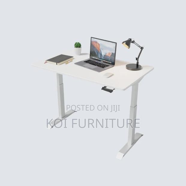 Office Desk; 1.2 Meters Electric Adjustable Home Office Desks - thumbnail 2